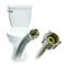 No-Burst Fluidmaster 3/8 in. Compression X 7/8 in. D Ballcock 6 in. Braided Stainless Steel Supply Line B1T06 - alternate 2